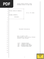 Transcript of Avenatti, Geragos and Nike Lawyer Scott Wilson of Boies Schiller, March 21, 2019; Inner City Press covers SDNY trial