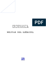 Ordenanza Militar Del Ejercito PDF