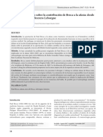 Una Revisión Crítica Sobre La Contribución de Broca A La Afasia