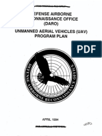 Department of Defense - Unmanned Aerial Vehicles (UAV) - Program Plan