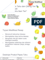 RESEP MODIFIKASI MENINGKAT