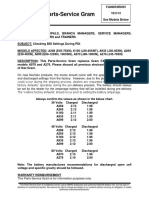 BT - Checking BDI Settings During PDI