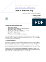 Practical Guide To Frame Relay: Niels Jonker