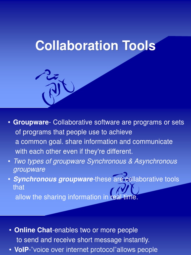 Collaboration Tools | PDF | Computers | Technology & Engineering