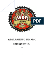 Technical Rules WRPF