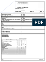 Informe de Evaluacion