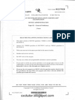 Office Administration Paper 02 Marlonbl PDF