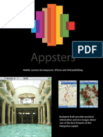 Appsters Mobile Content Portfolio