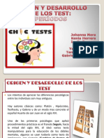 Origen y Desarrollo de Los Test