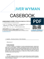 Oliver Wyman OW Casebook Consulting Case Interview Book奥纬咨询案例面试