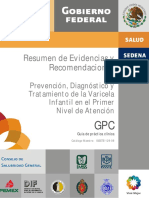 Issste-129-08-Gpc Eyr Varicela 2011 PDF