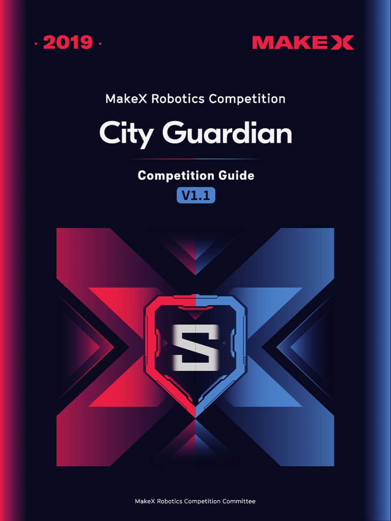 2019 MakeX City Guardian Competition Guide V1.1 PDF | PDF
