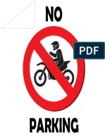 Why To Use NO PARKING