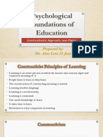 Psychological Foundations of Education by Alne Love Jose
