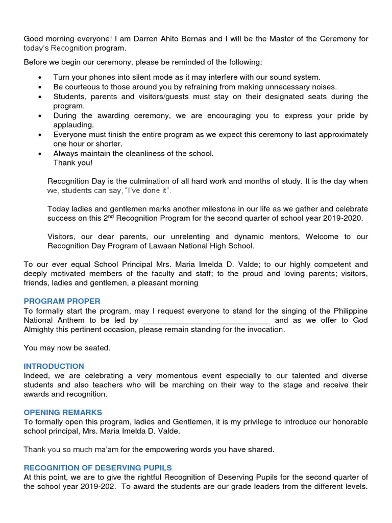 Script Recognition Program. | PDF