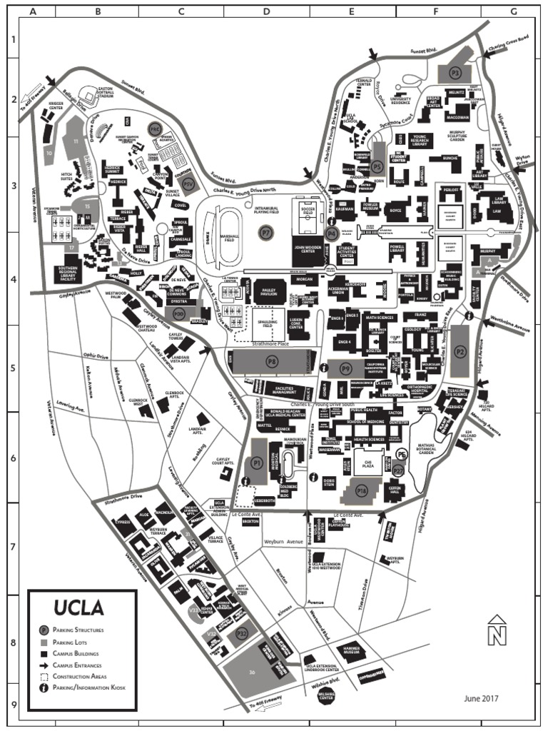 Maps and Directions - Santa Monica College, image size:768x1024
