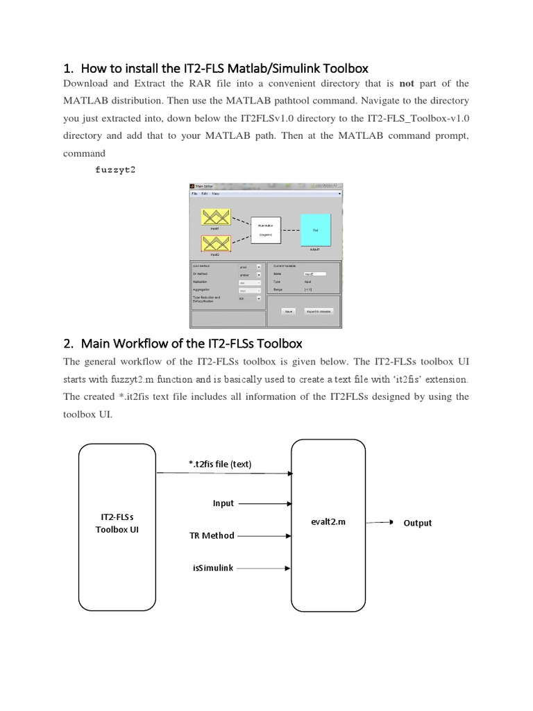 Install IT2-FLS Toolbox for MATLAB | PDF | Matlab | Computer Programming