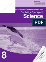 Cambridge Checkpoint Science Workbook 8 PDF