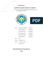 Proposal Kitosan Sebagai Koagulan