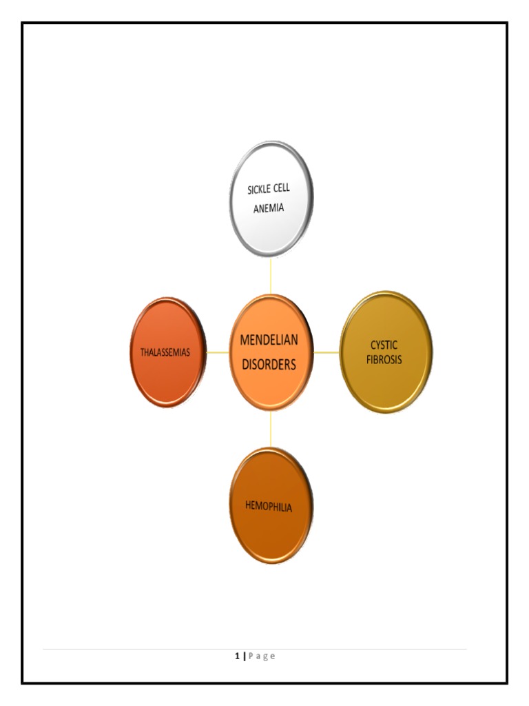 Biology Investigatory Project On Mendelian Disorders PDF