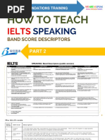 IELTS Band Score Descriptors