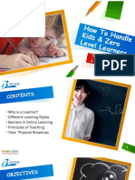 How To Handle Kids & Zero Level Learners PDF