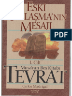 Eski Antlasmanin Mesaji I Musanin Bes Kitabi Tevrat Website Edition