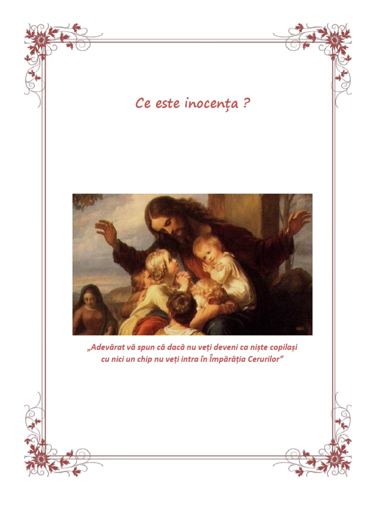 Ce Este Inocenta | PDF