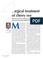 3 - 4 Surgical Treatment of Cherry Eye