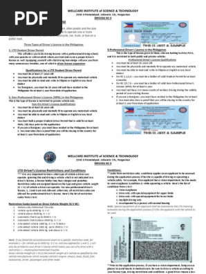 DRIVERS LICENSE