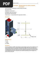 IDEA StatiCa Tutorial - Capacity Design PDF | PDF | Bending | Beam ...