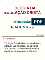 TEOLOGIA DA EDUCAÇÃO CRISTÃ.cap 1