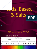 Acids Bases and Salts For Grade 7