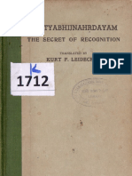 Pratyabhijnardhayam PDF