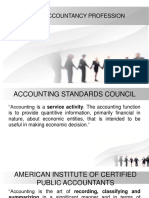 Lesson 1 - The Accountancy Profession