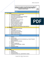 Ibclc Detailed Content Outline For 2016 For Publication PDF