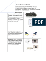 Electrical Supplies and Materials - Docx TLE 7