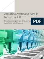 Analitica Avanzada para La Industria 4.0 en España