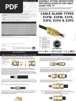 CMP Hazardous E Type Installation Fitting Instructions FI407 Issue 1 0710