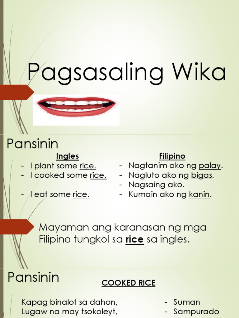 Pagsasaling Wika | PDF