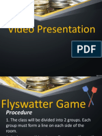 Flyswatter Game Procedure and Simple Interest Rules