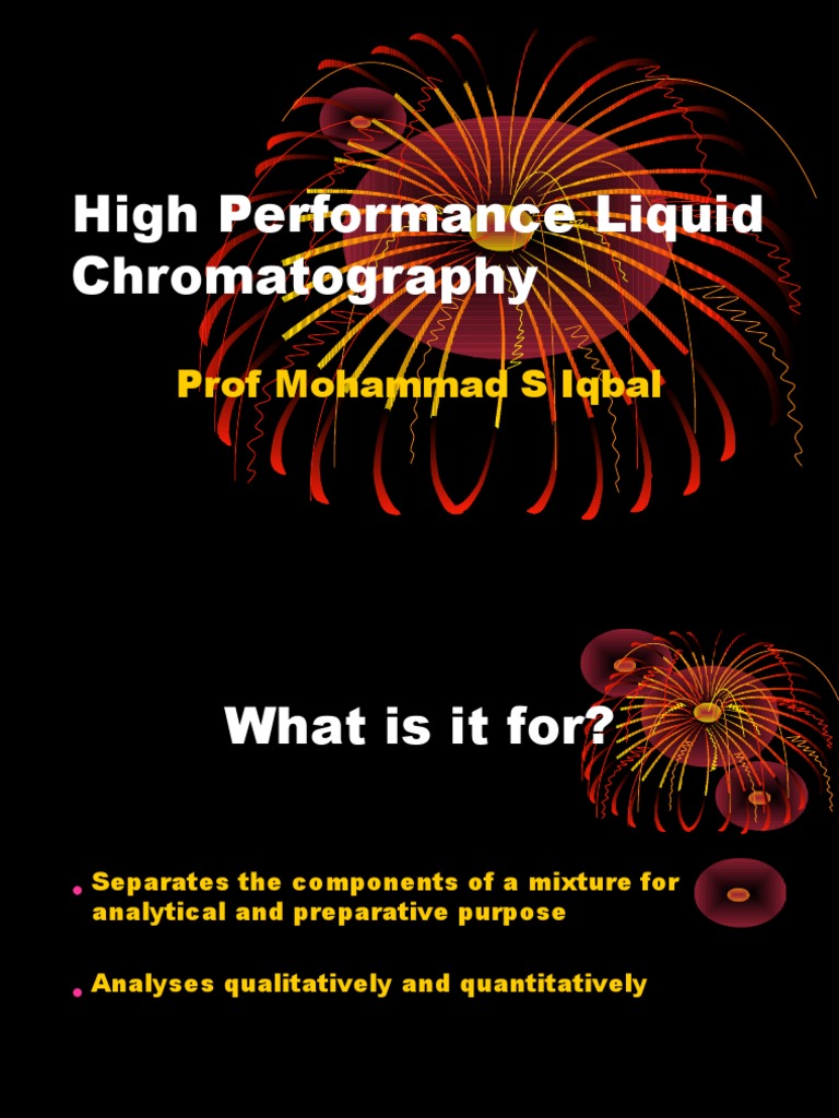 High Performance Liquid Chromatography | PDF | Chromatography | High ...