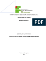 Extraçao Com Solventes Ativos