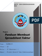 Membuat Faktur Berbasis Microsoft Excel