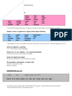 Infenitive and Gerundio