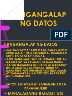 PANGANGALAP NG DATOS New