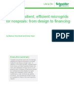 Whitepaper Building Resilient, Efficient Microgrids For Hospitals From Design To Financing