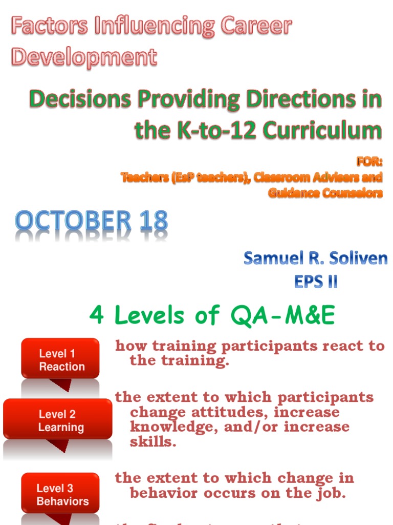 K-12 Curriculum & Career Guidance | PDF | Curriculum | Kindergarten