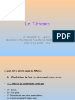 Le Tétanos