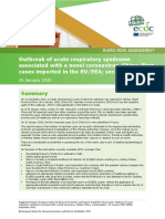 Risk Assessment Pneumonia Wuhan China 26 Jan 2020 - 0 PDF
